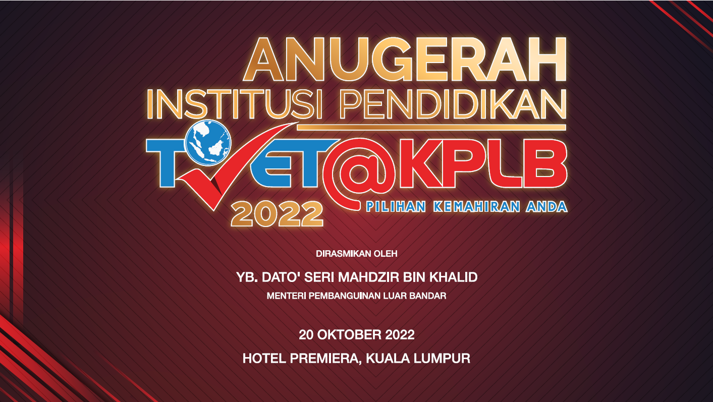 TVETMARA UNGGULI ANUGERAH INSTITUSI PENDIDIKAN TVET@KPLB